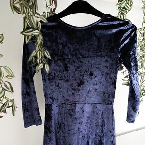 Children’s crushed velvet Dress